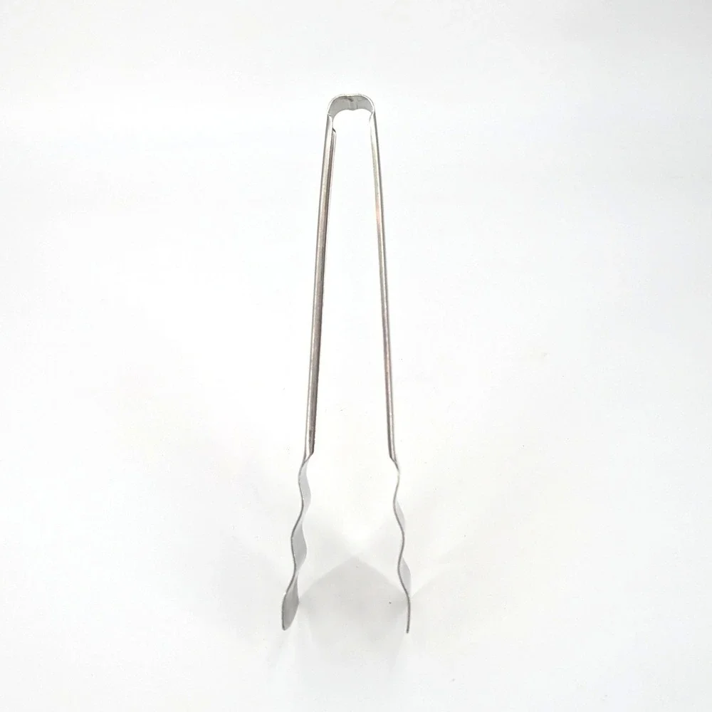 Kuchenprofi Stainless Steel Serving or Ice Tongs 18/10 Edelstahl Scalloped 9